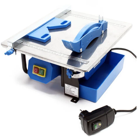 WILTEC Coupe-carreaux électrique 600 W Refroidi à Eau Paroi Carrelage 34mm Disque à Tronçonner Au Diamant 4 WILTEC Coupe-carreaux électrique 600 W Refroidi à Eau Paroi Carrelage 34mm Disque à Tronçonner Au Diamant – Image 2