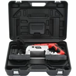 VidaXL Scie à Ruban Avec Base Et Mallette Portable Acier 10 VidaXL Scie à Ruban Avec Base Et Mallette Portable Acier -Scie électrique stationnaire Soldes Boutique 13259186 4