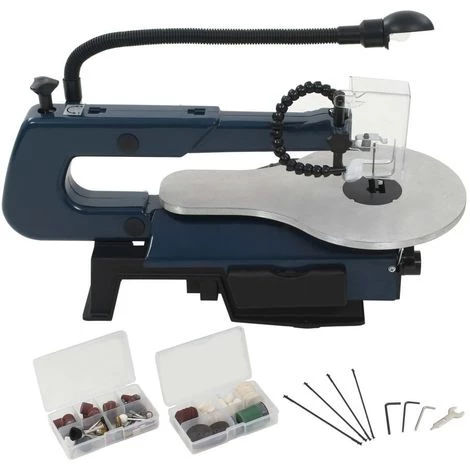 VIDAXL Ensemble De Scie à Chantourner 108 Pcs 125 W 252 Mm - Quincaillerie/Outils/Scies/Scies à Chantourner 4 VIDAXL Ensemble De Scie à Chantourner 108 Pcs 125 W 252 Mm - Quincaillerie/Outils/Scies/Scies à Chantourner – Image 2