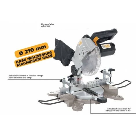 Scie à Onglet 1400 W - Fartools MA 1200C 4 Scie à Onglet 1400 W - Fartools MA 1200C – Image 2