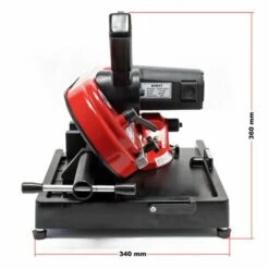 WILTEC Scie à Ruban Mobile Pour Métaux 1500W 20-70m/min Profondeur De Coupe 105mm Avec Lame De Scie -Scie électrique stationnaire Soldes Boutique 14647840 4