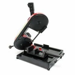 WILTEC Scie à Ruban Mobile Pour Métaux 1500W 20-70m/min Profondeur De Coupe 105mm Avec Lame De Scie -Scie électrique stationnaire Soldes Boutique 14647840 5