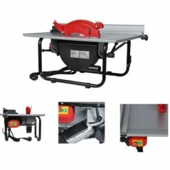 BIGB Scie Circulaire Sur Table 800 W / Inclinable 0-45