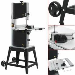 BIGB Scie à Ruban De Précision 305 Mm Sur Support Acier - 750 W