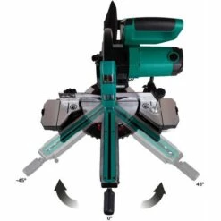 VONROC Scie à Onglet Radiale - 2200W – Lame De Scie Ø 254 Mm 60 Dents, Laser Et LED Inclus -Scie électrique stationnaire Soldes Boutique 16165445 4