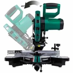 VONROC Scie à Onglet Radiale - 2200W – Lame De Scie Ø 254 Mm 60 Dents, Laser Et LED Inclus -Scie électrique stationnaire Soldes Boutique 16165445 5