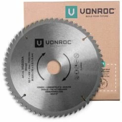 VONROC Lame De Scie Universelle. 216 Mm De Diamètre – 60 Dents – MS802AA