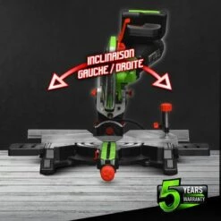 CONSTRUCTOR Scie Onglets Radiale 1800w-210mmavec Laser Et Double Inclinaison 9 CONSTRUCTOR Scie Onglets Radiale 1800w-210mmavec Laser Et Double Inclinaison -Scie électrique stationnaire Soldes Boutique 16752228 3