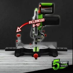 Scie à Onglets Radiale 1800W - 254mm - Constructor -Scie électrique stationnaire Soldes Boutique 16779443 4