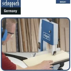 SCIE À RUBAN À BOIS VOLANTS DE 205 MM 300W SCHEPPACH BASA1 -Scie électrique stationnaire Soldes Boutique 17357535 3