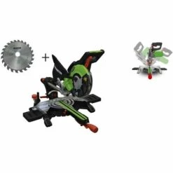 BIGB Scie à Onglets Radiale 1800w Double Inclinaison - Disque 210 Mm