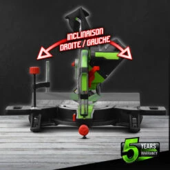 Scie à Onglets Radiale 2100W - 305mm - Constructor -Scie électrique stationnaire Soldes Boutique 19883075 3