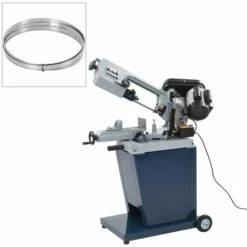 Topdeal Scie à Ruban Avec Base Solide Métal 230 V