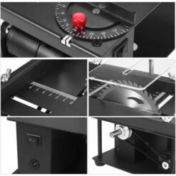 ASUPERMALL Scie à Table Multifonction 110-240V Mini Machine De Découpe électrique Avec Lame De Scie à Ruban Vitesse Réglable 35Mm Profondeur De Coupe, Le Type De Coupe Avec Biseau - Le Type De Coupe Avec Biseau 9 ASUPERMALL Scie à Table Multifonction 110-240V Mini Machine De Découpe électrique Avec Lame De Scie à Ruban Vitesse Réglable 35Mm Profondeur De Coupe, Le Type De Coupe Avec Biseau - Le Type De Coupe Avec Biseau -Scie électrique stationnaire Soldes Boutique 23637370 3
