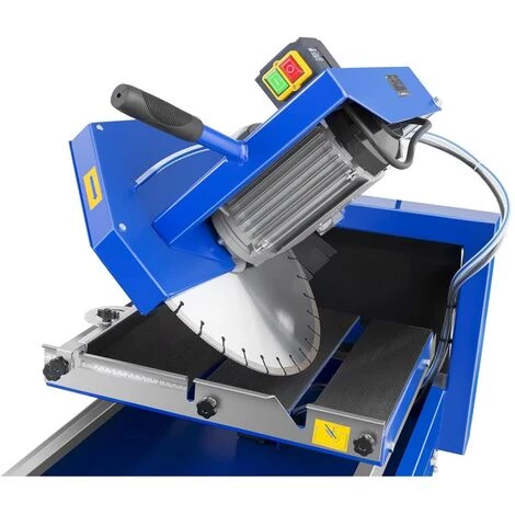 MSW Scie A Materiaux Coupe-Carreaux Pierre 2.800 Tr/Min 2.000W Lame De Scie 450 Mm - Argent 5 MSW Scie A Materiaux Coupe-Carreaux Pierre 2.800 Tr/Min 2.000W Lame De Scie 450 Mm - Argent – Image 3