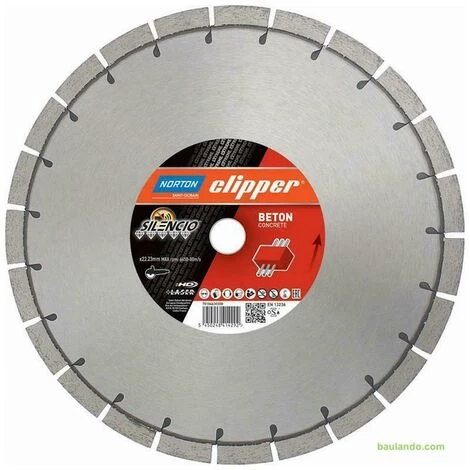 Norton Clipper Disques Diamant - EXTREME BETON SILENCIO 300 X 25,4 Mm 3 Norton Clipper Disques Diamant - EXTREME BETON SILENCIO 300 X 25,4 Mm