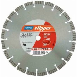 Norton Clipper Disques Diamant Classic Beton Turbo - 125x22,2 Mm