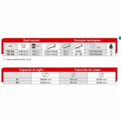 Femi - Scie à Ruban Acier Vitesse Variable 950W L:1330mm Diamètre 105 Mm - 783 XL 7 Femi - Scie à Ruban Acier Vitesse Variable 950W L:1330mm Diamètre 105 Mm - 783 XL -Scie électrique stationnaire Soldes Boutique 266095 3