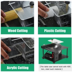 ASUPERMALL Scie A Table Mini Bureau Scie Cutter Machine De Coupe Electrique Avec Lame De Scie Meule Reglage De La Vitesse De 35 Mm Profondeur De Coupe, Prise Eu 10 ASUPERMALL Scie A Table Mini Bureau Scie Cutter Machine De Coupe Electrique Avec Lame De Scie Meule Reglage De La Vitesse De 35 Mm Profondeur De Coupe, Prise Eu -Scie électrique stationnaire Soldes Boutique 28059332 4