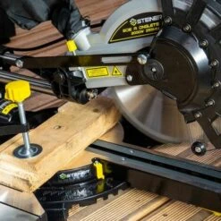 Scie à Onglet Radiale 2000W 255 Mm Laser STEINER -Scie électrique stationnaire Soldes Boutique 28779305 3
