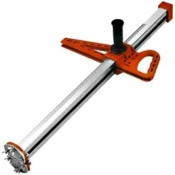 COOFIX Outil D'artefact De Coupe Pour Cloisons Coupeuse Manuelle De Plaques De Plâtre à Main Avec Double Lame Et 4 Roulements Plage