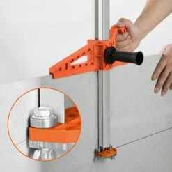 COOFIX Outil D'artefact De Coupe Pour Cloisons Coupeuse Manuelle De Plaques De Plâtre à Main Avec Double Lame Et 4 Roulements Plage -Scie électrique stationnaire Soldes Boutique 31061593 3