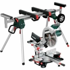 Metabo Scie à Onglets KGS 305 M Set, Avec Socle De Machine KSU 251, Carton - 690968000