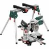 METABO® Metabo Scie à Onglets KGS 254 M, Avec Socle De Machine KSU 100, Carton - 690993000 -Scie électrique stationnaire Soldes Boutique 32930836 1