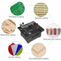 HAPPYSHOPPING KKmoon (neutre) 110-240V 100W Petite Scie A Table Domestique Multifonction, Standard Avec Angle De Levage + Jeu D'arbres Souples De Coupe Et De Meulage Norme Europeenne Avec Lame De Scie 11 HAPPYSHOPPING KKmoon (neutre) 110-240V 100W Petite Scie A Table Domestique Multifonction, Standard Avec Angle De Levage + Jeu D'arbres Souples De Coupe Et De Meulage Norme Europeenne Avec Lame De Scie -Scie électrique stationnaire Soldes Boutique 34186823 5