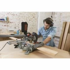 BLACK & DECKER Scie à Onglet 1600W Lame 216mm BLACK+DECKER BES700-QS -Scie électrique stationnaire Soldes Boutique 34599504 2