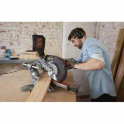 BLACK & DECKER Scie à Onglet 1600W Lame 216mm BLACK+DECKER BES700-QS -Scie électrique stationnaire Soldes Boutique 34599504 3