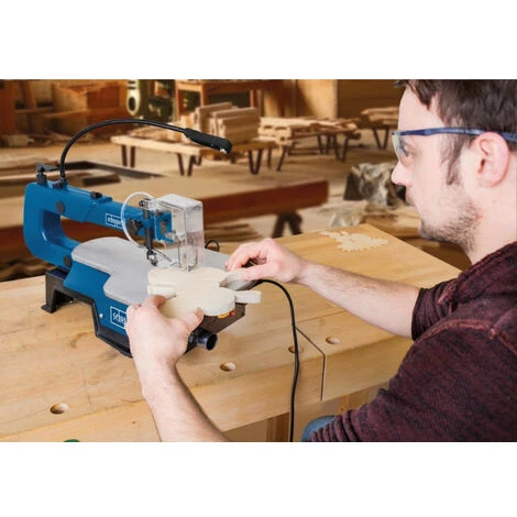 Pack SCHEPPACH Scie à Chantourner 400 Mm - 125W - DECO-XL - Lot De 60 Lames 7 Pack SCHEPPACH Scie à Chantourner 400 Mm - 125W - DECO-XL - Lot De 60 Lames – Image 5