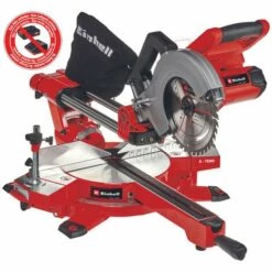 Einhell Scie à Onglet Radiale Sans Fil TE-SM 36/210 Li-Solo Power X-Change (36V, 3.800 Trs/min, Lame Ø210 X ø30 Mm, Laser De Visée) Livré Sans Batterie Ni Chargeur