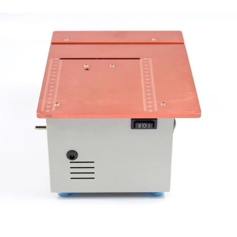 DONTODENT Mini Table De Scie,Table De Scie éLéVatrice ,Scie Portative à Table Coulissante Pour Le Travail Du Bois,Profondeur De Coupe Pour L'Artisanat En Bois Fait à La Main 5 DONTODENT Mini Table De Scie,Table De Scie éLéVatrice ,Scie Portative à Table Coulissante Pour Le Travail Du Bois,Profondeur De Coupe Pour L'Artisanat En Bois Fait à La Main – Image 3