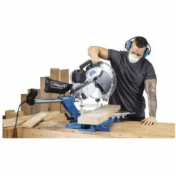 Pack SCHEPPACH Scie à Onglet Radial 305 Mm 2000W - HM140L - 2 Lames 24-60 Dents -Scie électrique stationnaire Soldes Boutique 37531387 3