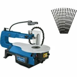 Pack SCHEPPACH Scie à Chantourner 405 Mm - 120W - SD1600V - Lot De 60 Lames