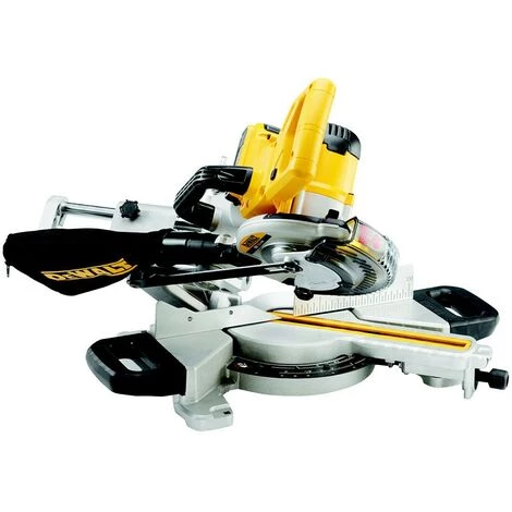 DeWALT DCS365M2 Scie à Onglets à Batterie Sans Fil 18V 4Ah XR 184mm 6 DeWALT DCS365M2 Scie à Onglets à Batterie Sans Fil 18V 4Ah XR 184mm – Image 4