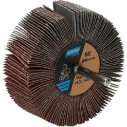 FP Disque à Lamelle Sur Tige R207Plus 80x30x6 P80 (Par 10)