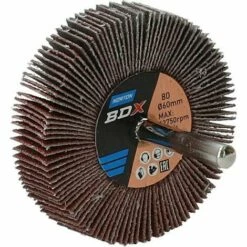 FP Disque à Lamelle Sur Tige R207Plus 60x15x6 P80 (Par 10)