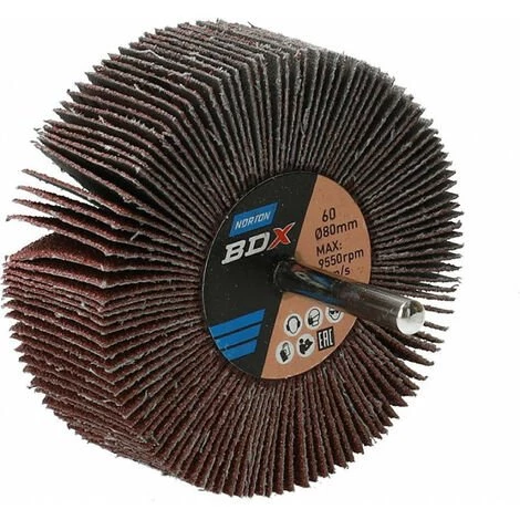 FP Disque à Lamelle Sur Tige R207Plus 80x30x6 P60 (Par 10) 3 FP Disque à Lamelle Sur Tige R207Plus 80x30x6 P60 (Par 10)