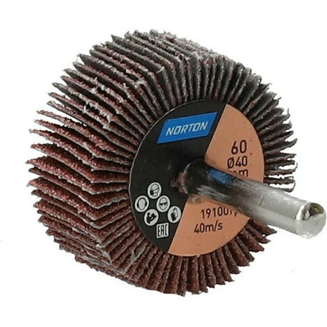 FP Disque à Lamelle Sur Tige R207Plus 40x20x6 P60 (Par 10) 3 FP Disque à Lamelle Sur Tige R207Plus 40x20x6 P60 (Par 10)