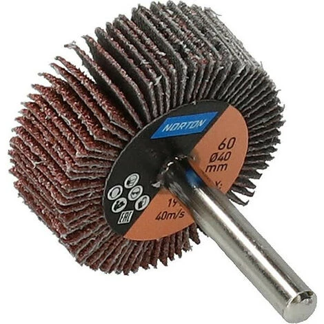 FP Disque à Lamelle Sur Tige R207Plus 40x15x6 P60 (Par 10) 3 FP Disque à Lamelle Sur Tige R207Plus 40x15x6 P60 (Par 10)