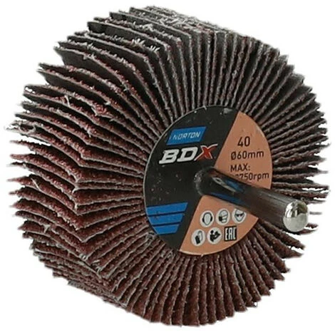 FP Disque à Lamelle Sur Tige R207Plus 60x30x6 P40 (Par 10) 3 FP Disque à Lamelle Sur Tige R207Plus 60x30x6 P40 (Par 10)