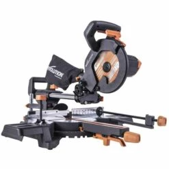 Evolution R210SMS-300+ 110v 210mm Multi-Material Sliding Mitre Saw