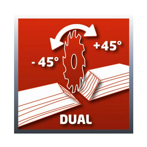 Scie à Onglet Radiale EINHELL TC-SM 2534 Dual 5 Scie à Onglet Radiale EINHELL TC-SM 2534 Dual – Image 3