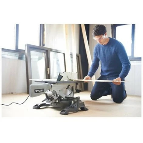 Scie Combinée Table Et Onglet électrique RYOBI 1800W 254mm RTMS1800-G 4 Scie Combinée Table Et Onglet électrique RYOBI 1800W 254mm RTMS1800-G – Image 2