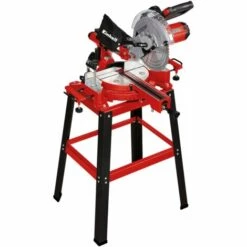 Einhell Scie à Onglet Radiale TC-SM 2531/2 U (1 900 W, 4 800 Tours/min, Système De Glissière Intégré Pour Pièces Jusqu’à 310 Mm De Largeur, Laser Intégré, Avec Lame Aux Carbures De Tungstène Précise)