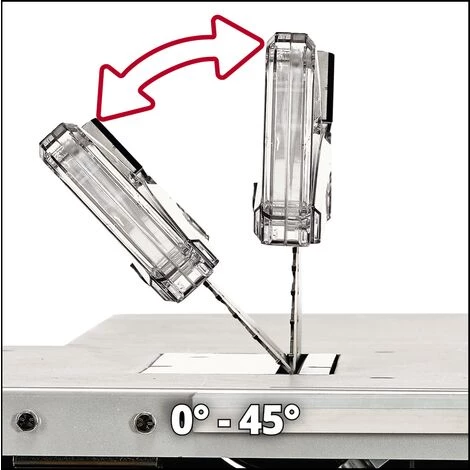 Einhell Scie Circulaire à Table TE-TS 315 U (2200 W, Lame De Scie Ø315 X ø30 Mm, Rallonge De Table Pliable, Moteur à Induction, 45°, Y Compris Bâton Coulissant, Bloc Coulissant Et Outil) 6 Einhell Scie Circulaire à Table TE-TS 315 U (2200 W, Lame De Scie Ø315 X ø30 Mm, Rallonge De Table Pliable, Moteur à Induction, 45°, Y Compris Bâton Coulissant, Bloc Coulissant Et Outil) – Image 4