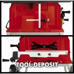 Einhell Scie Circulaire Sur Table TE-TS 250 UF (puissance Maximale De 2 000 W, Fonction Trolley, Démarrage Progressif, Table En Aluminium, Extensions De Table, Butée Parallèle Et Butée D’angle) -Scie électrique stationnaire Soldes Boutique 47881426 5