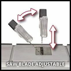 Einhell Scie Circulaire à Table TC-TS 2225 U (max. 2200 W, Lame De Scie Ø254 X ø30 Mm, Butée Parallèle/angle, Démarrage Progressif, Lame De Scie Inclinable, Réglage En Hauteur Jusqu'à 80 Mm) -Scie électrique stationnaire Soldes Boutique 47881437 4